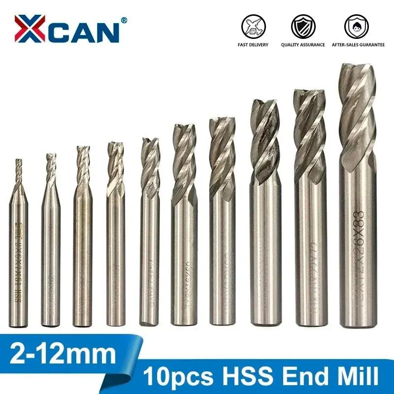 XCAN HSS и Ŀ 4 ÷Ʈ  , CNC  и   Ʈ, ݼ Ŀ ˷̴ и Ʈ, 2-12mm, 10 